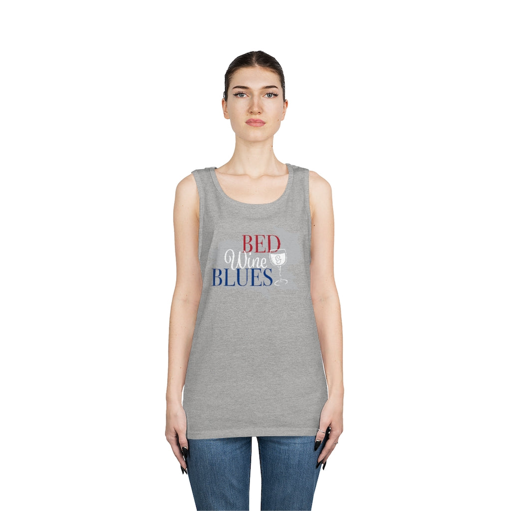 Unisex Bed & Wine Tank Top