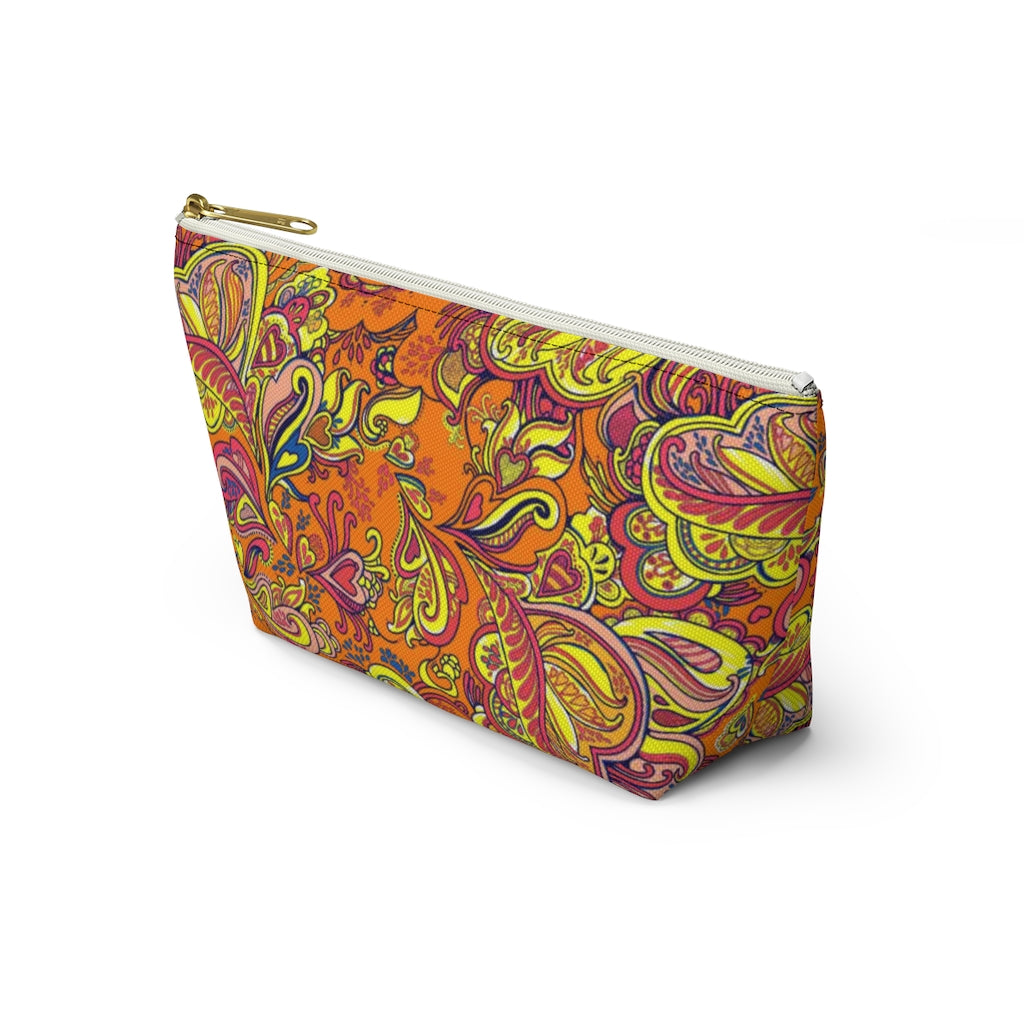 Paisley Hearts Accessory Pouch