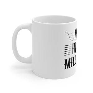 Millennial White Ceramic Mug 11oz