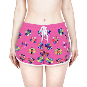 Rose Candy Florals Relaxed Shorts