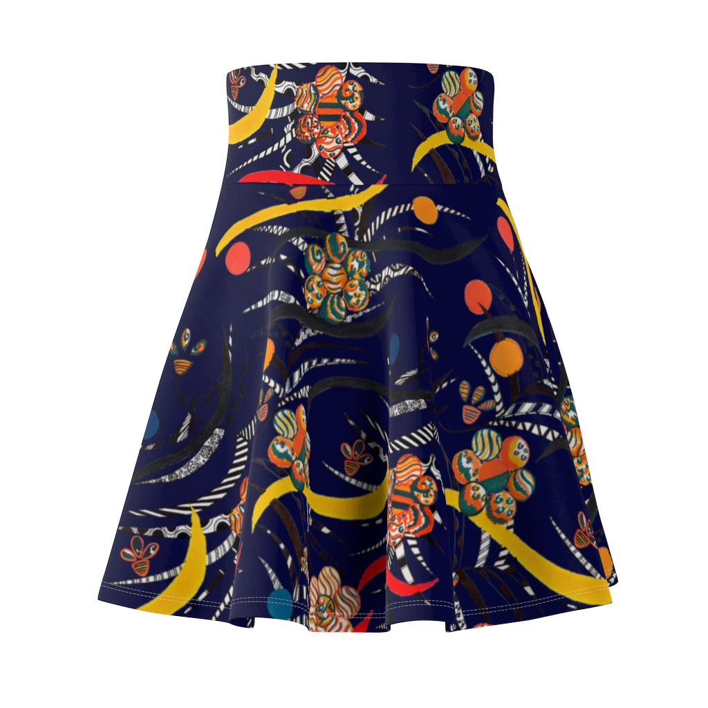 Ink Wilderness Skater Skirt