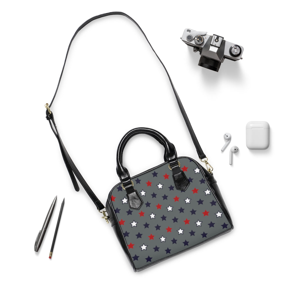 ash star print handbag