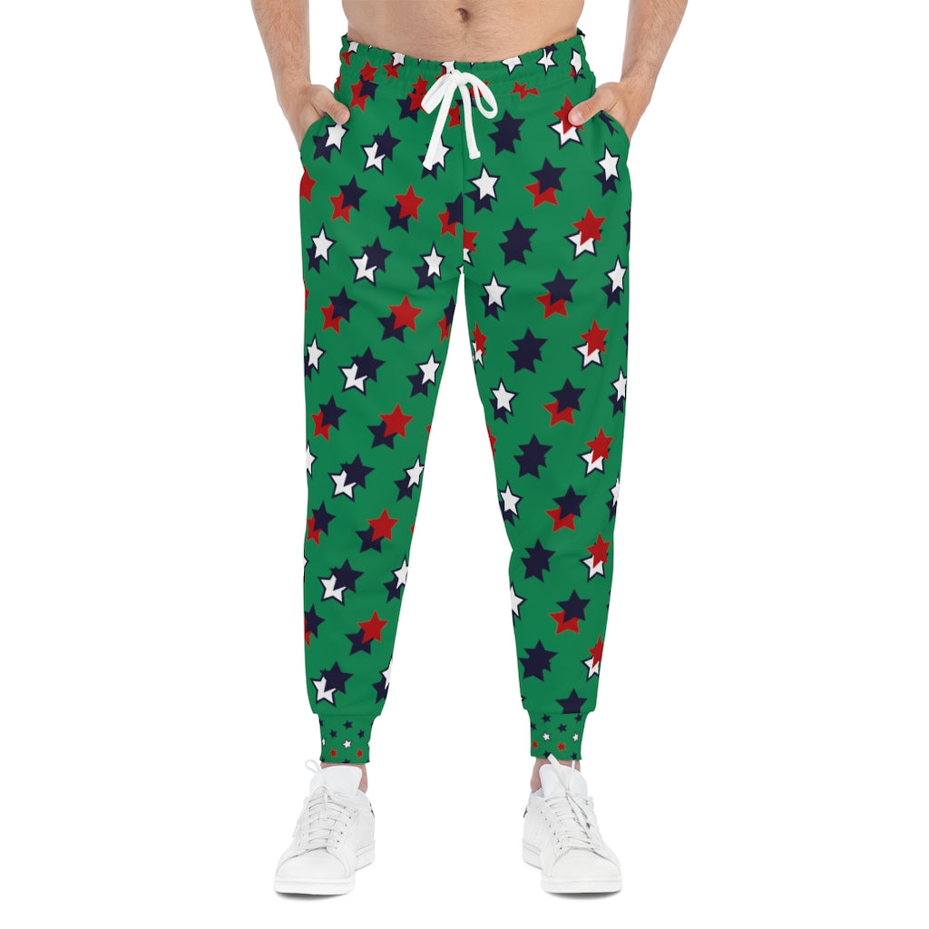 Unisex AOP Starry Emerald Joggers