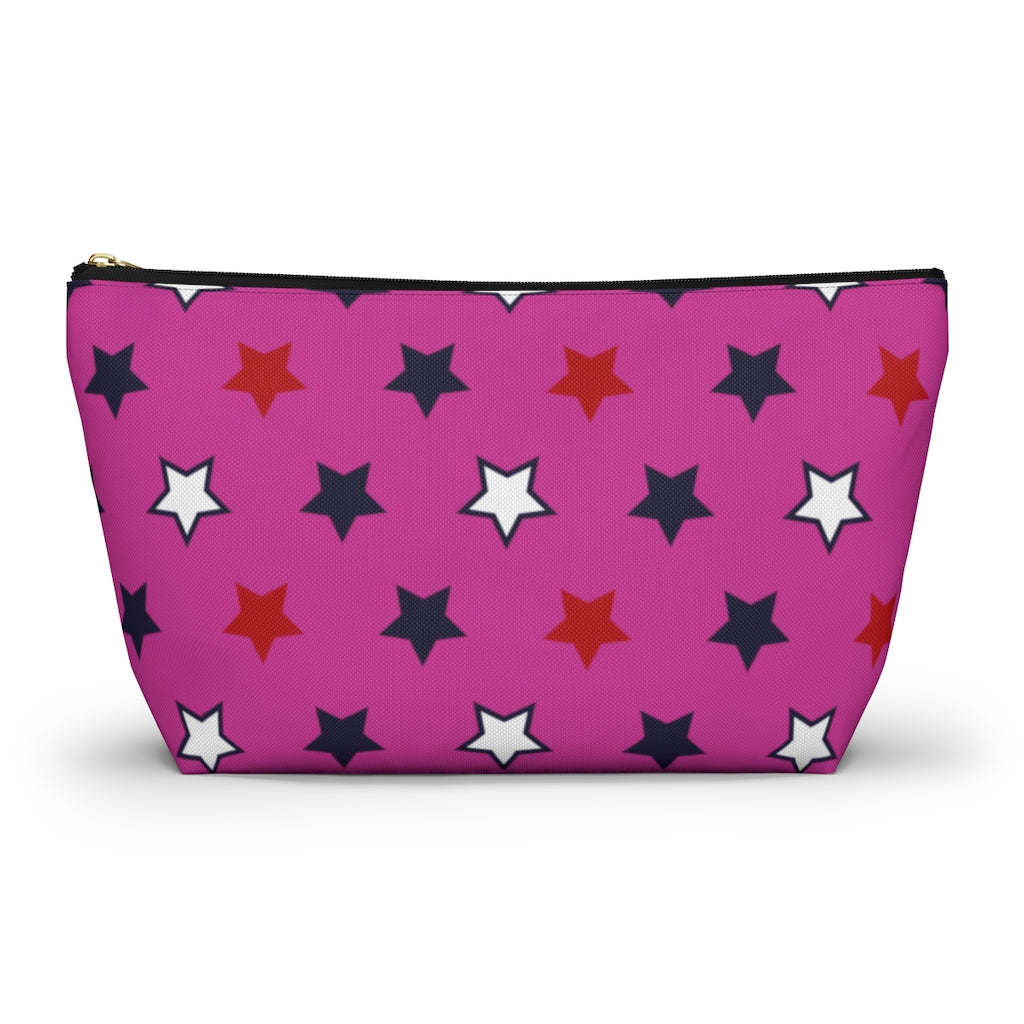 Starry Magenta Accessory Pouch