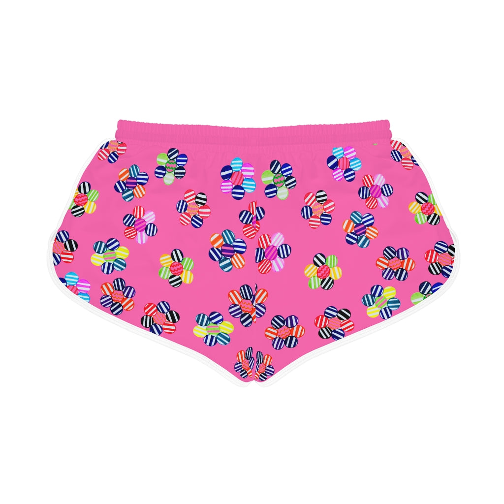 Rose Candy Florals Relaxed Shorts